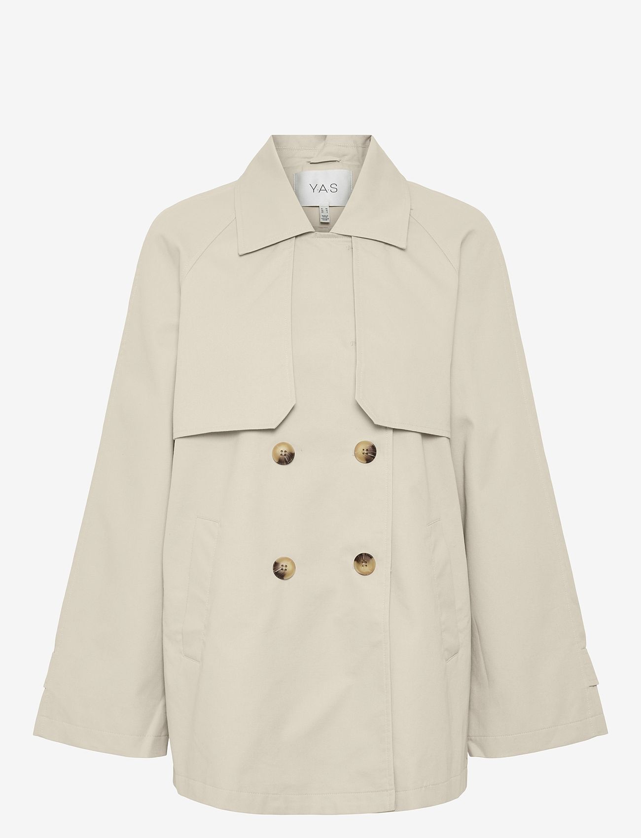 YAS - YASVENICE LS TRENCHCOAT NOOS - trenchcoats - doeskin - 0
