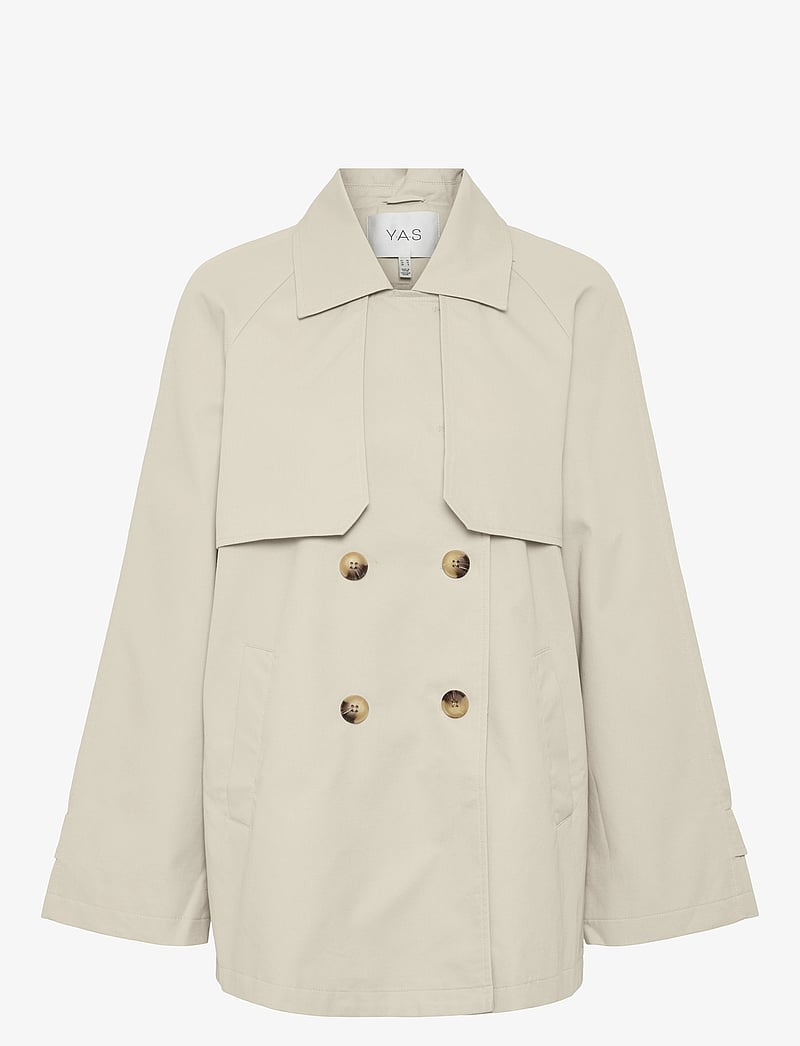 YAS - YASVENICE LS TRENCHCOAT NOOS - trenchcoats - doeskin - 0