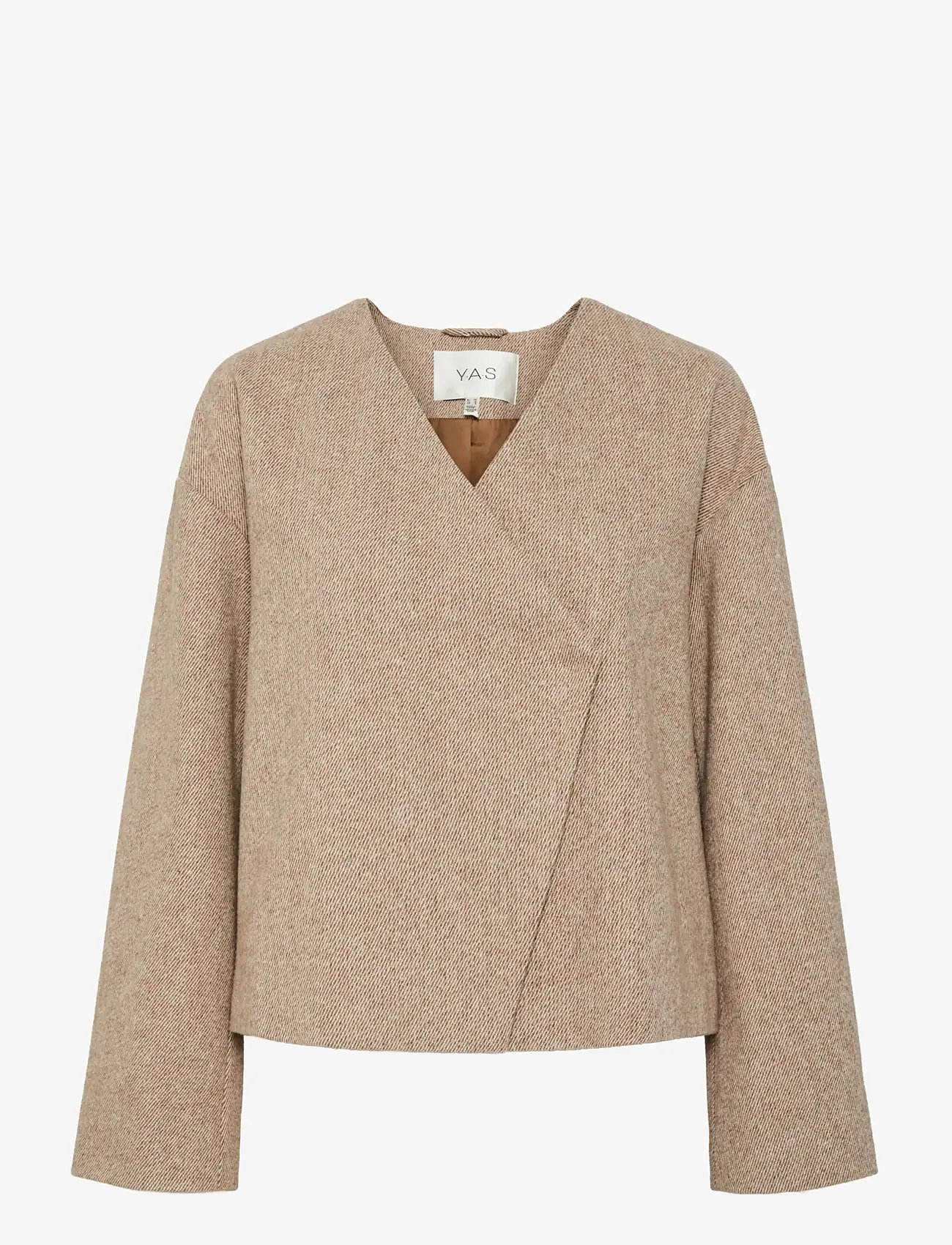 YAS - YASSPRING LS JACKET NOOS - wool jackets - toasted coconut - 1