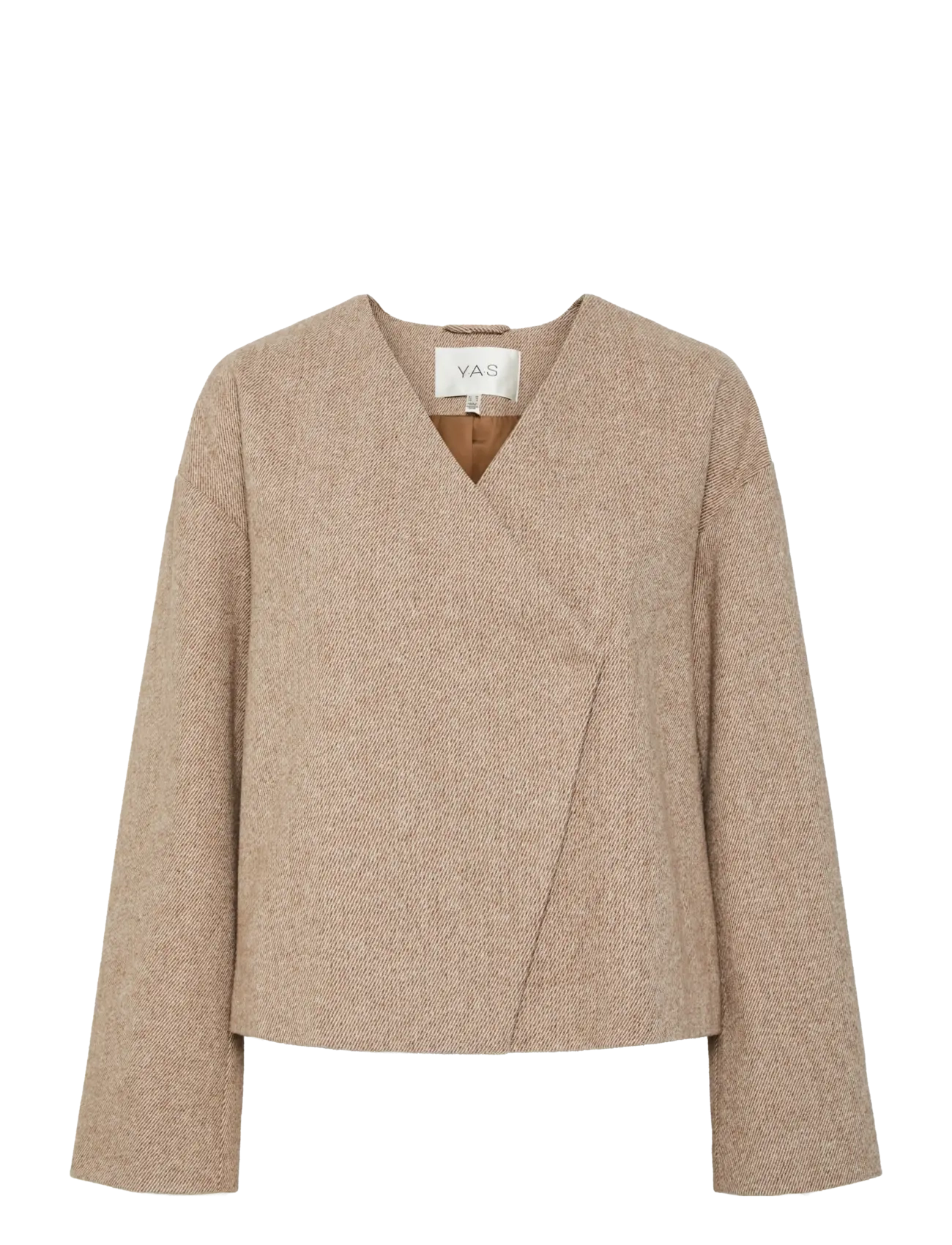 YAS YASSPRING LS JACKET NOOS - Wollen jassen - TOASTED COCONUT / beige