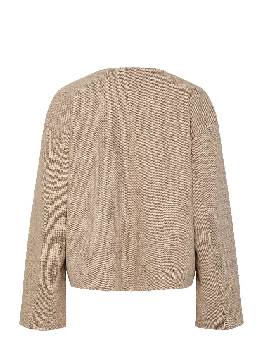 YAS - YASSPRING LS JACKET NOOS - wolljacken - toasted coconut - 2