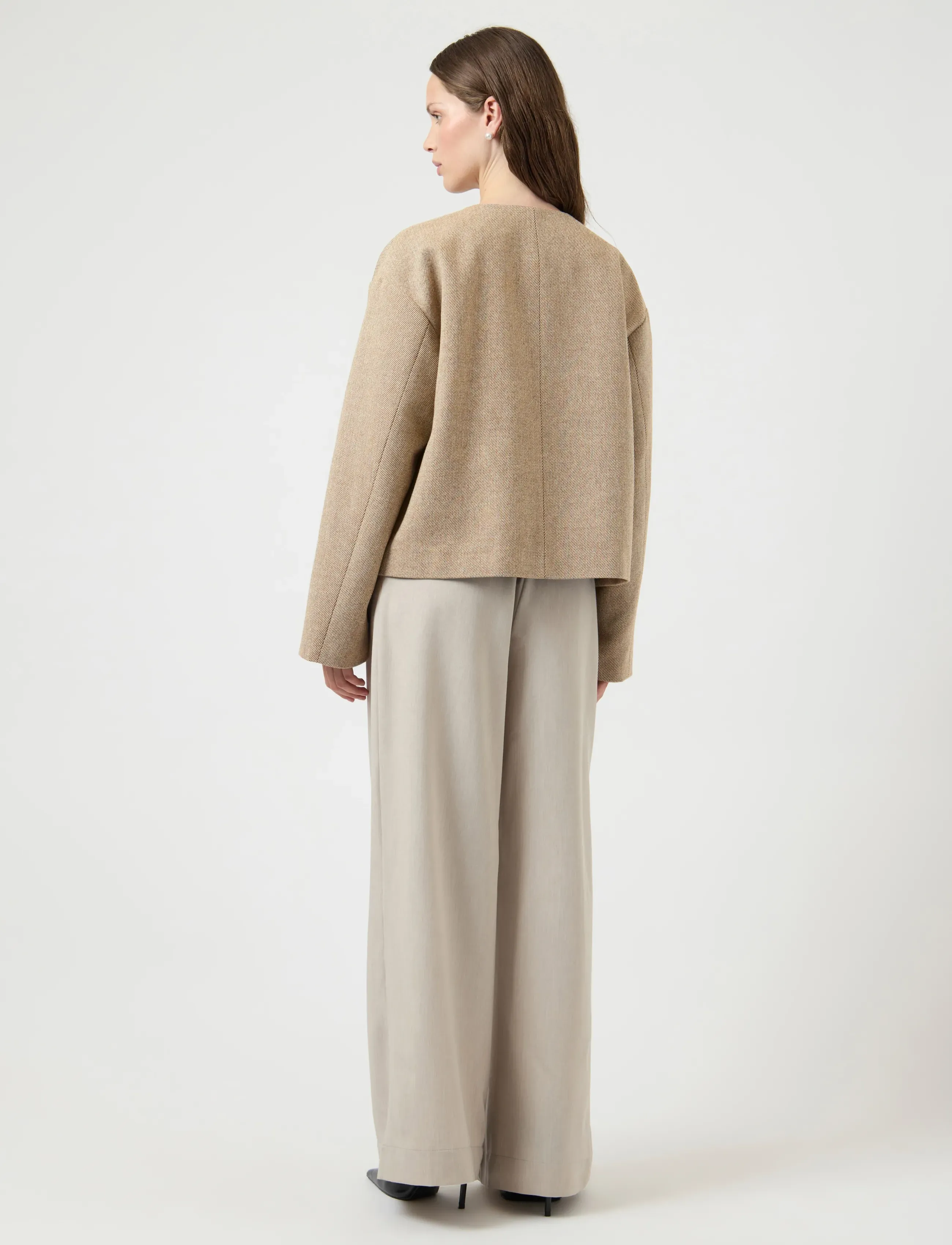 YAS - YASSPRING LS JACKET NOOS - wolljacken - toasted coconut - 3
