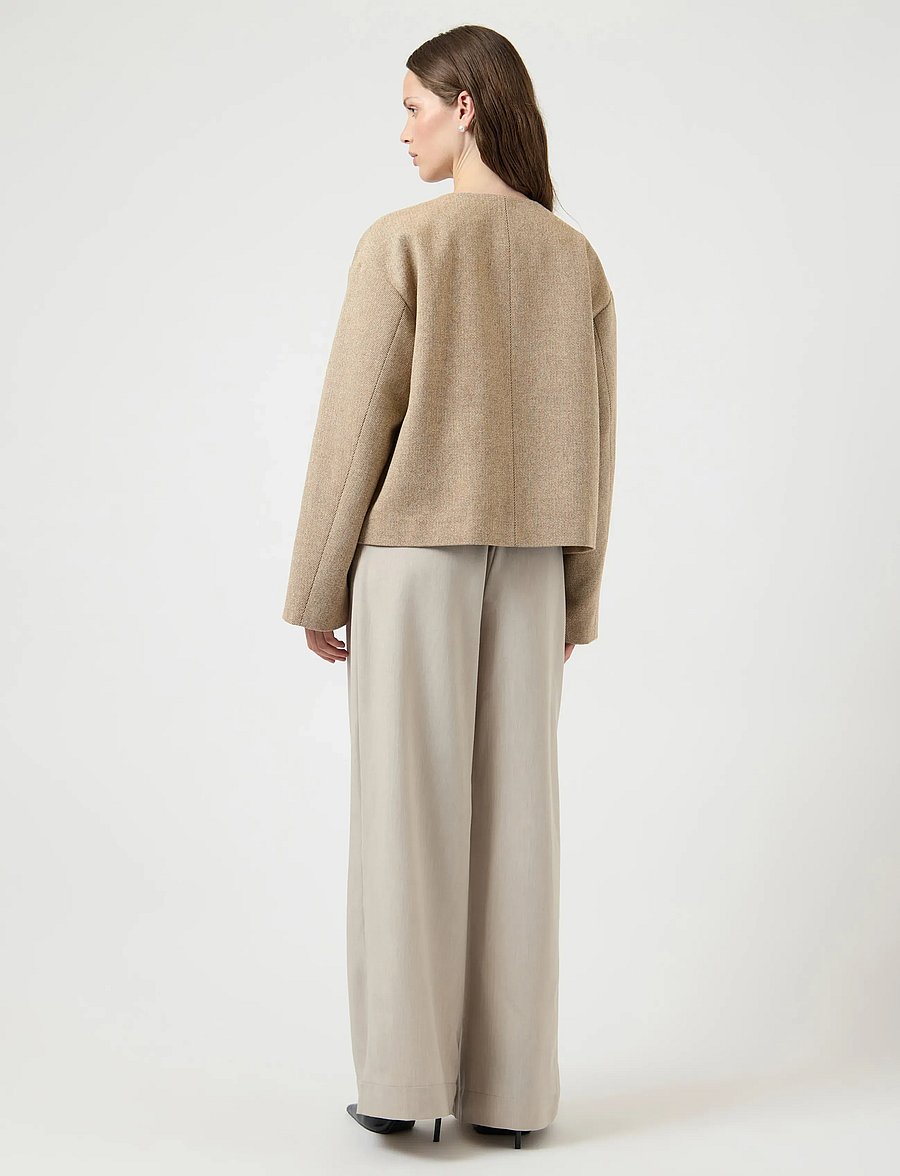 YAS - YASSPRING LS JACKET NOOS - wolljacken - toasted coconut - 3