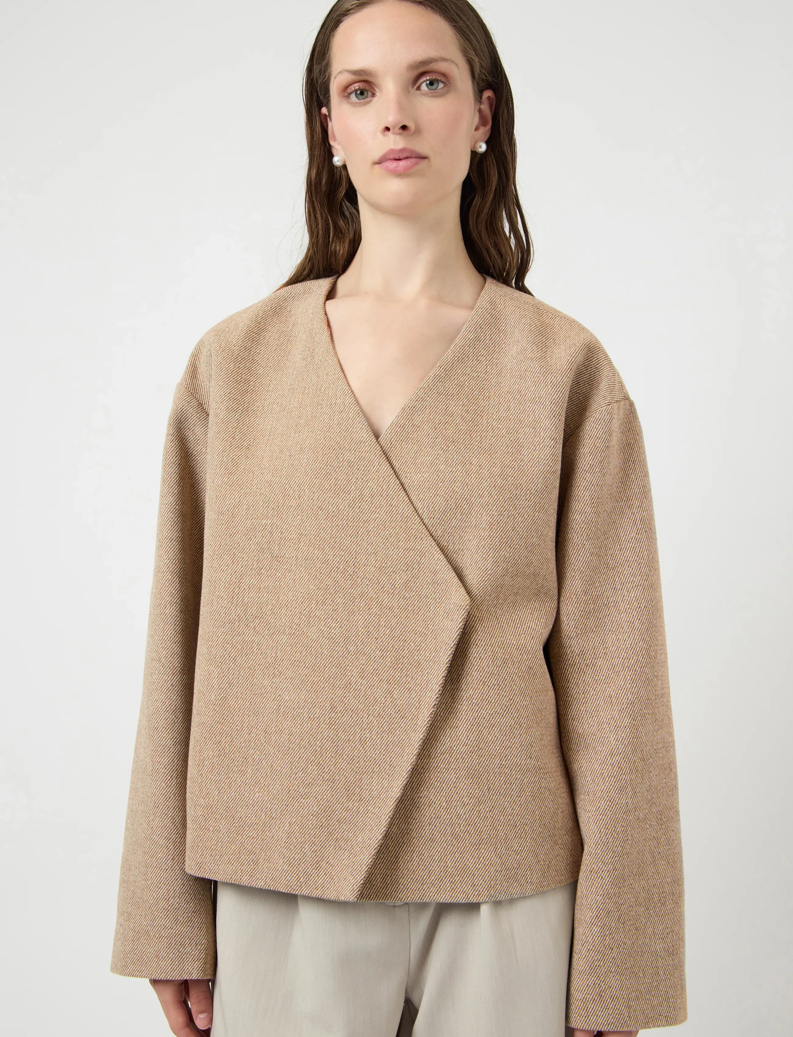 YAS - YASSPRING LS JACKET NOOS - wolljacken - toasted coconut - 4