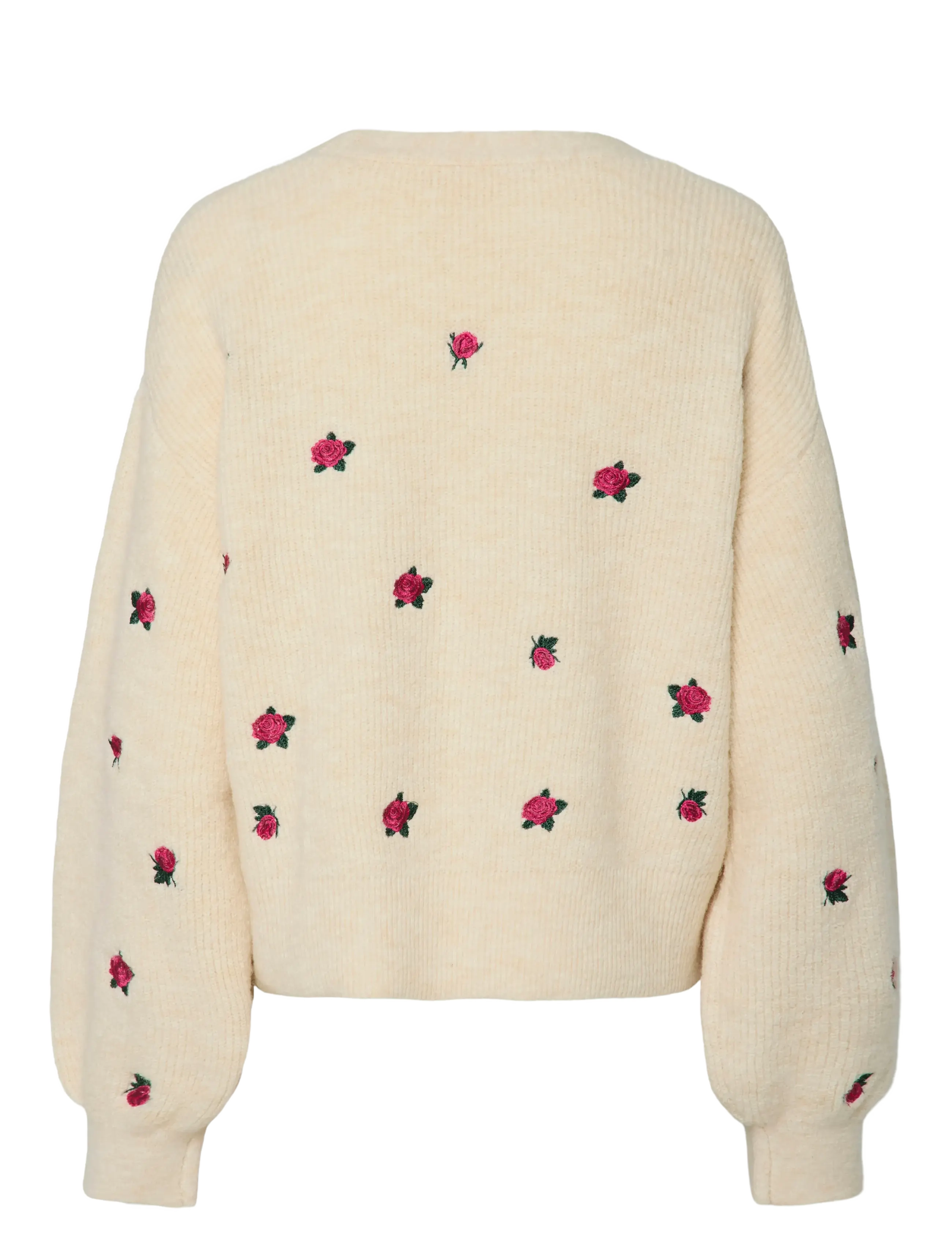 YAS - YASFLEUR LS KNIT CARDIGAN S. NOOS - gebreide vesten - birch - 2