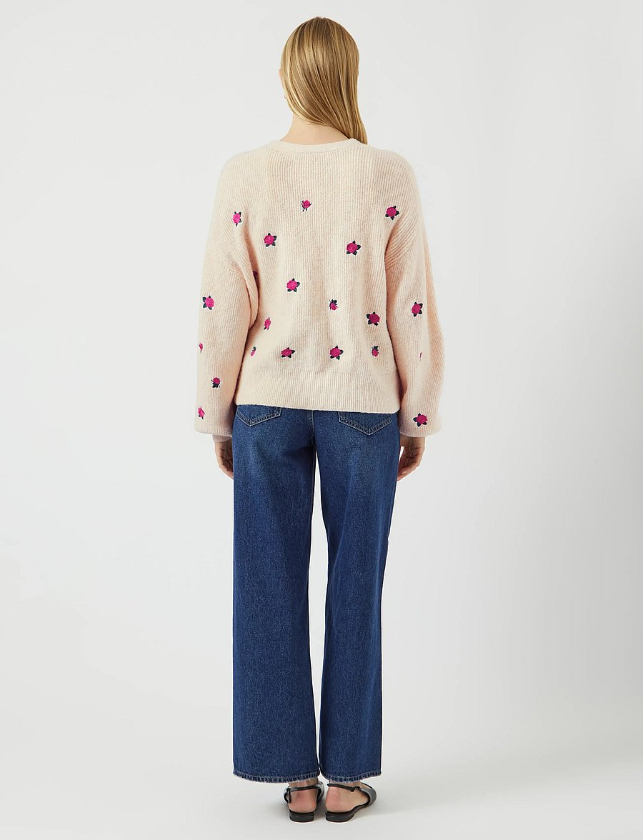 YAS - YASFLEUR LS KNIT CARDIGAN S. NOOS - gebreide vesten - birch - 3