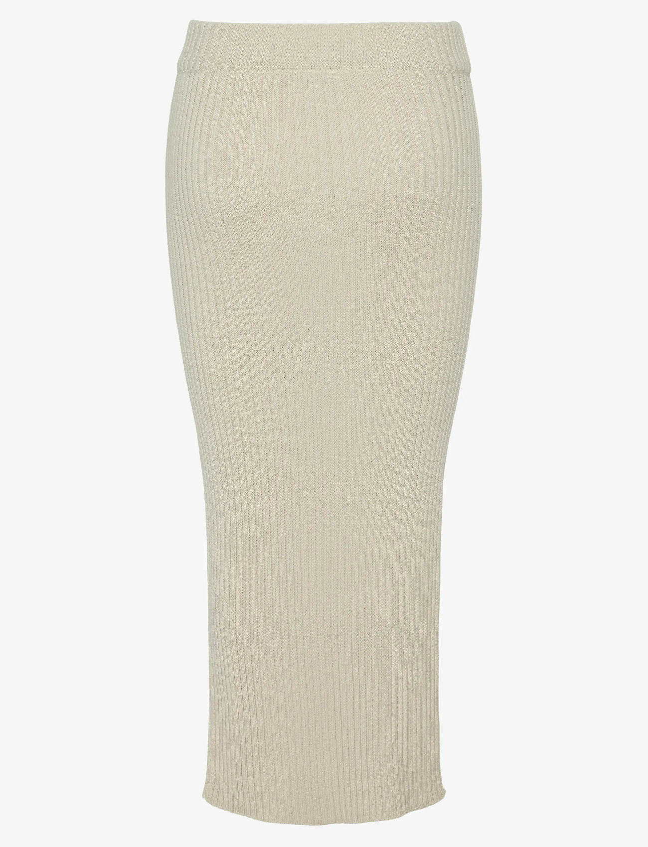 YAS - YASMAVI HW ANKLE KNIT SKIRT - D2D - kootud seelikud - birch - 2