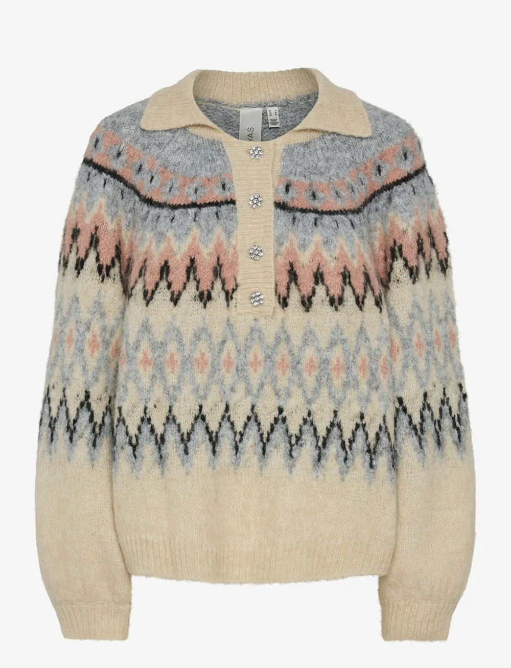YASSHIMA LS KNIT PULLOVER YASSHIMA LS KNIT PULLOVER