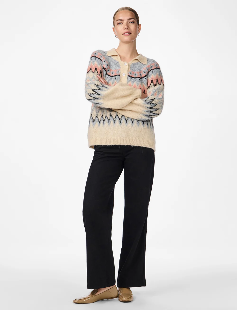 YASSHIMA LS KNIT PULLOVER YASSHIMA LS KNIT PULLOVER