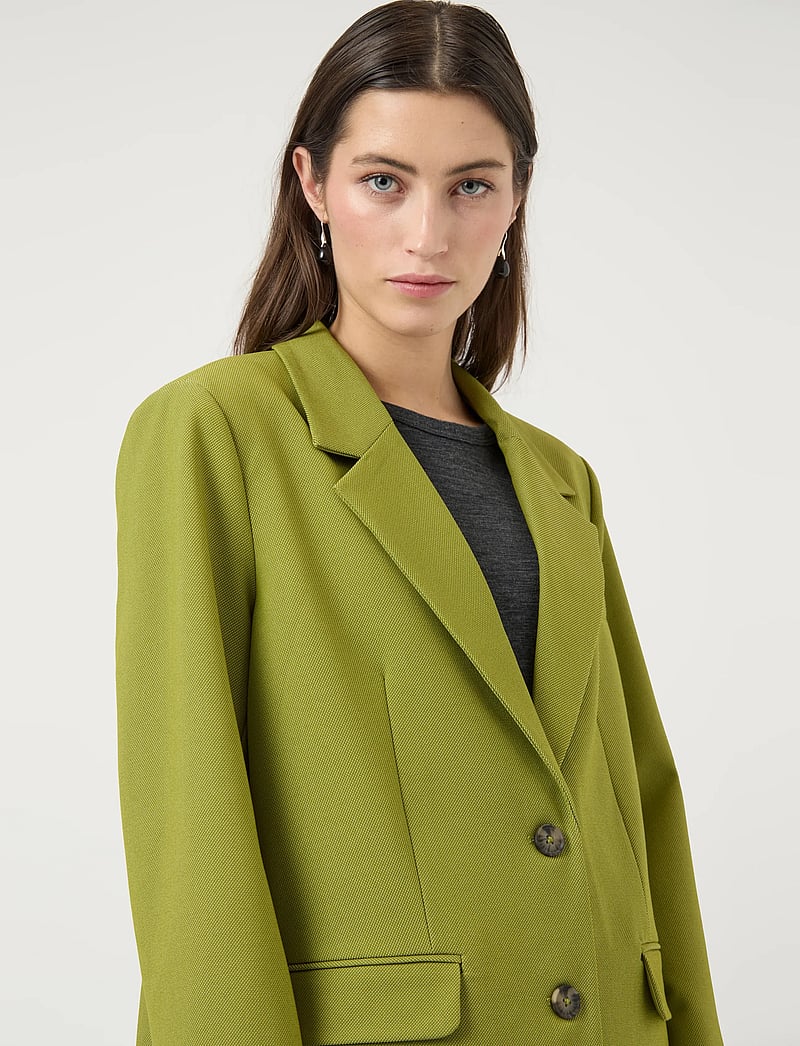 YAS - YASREEMAJ LS BLAZER S. NOOS - einreihige blazer - cardamom seed - 5