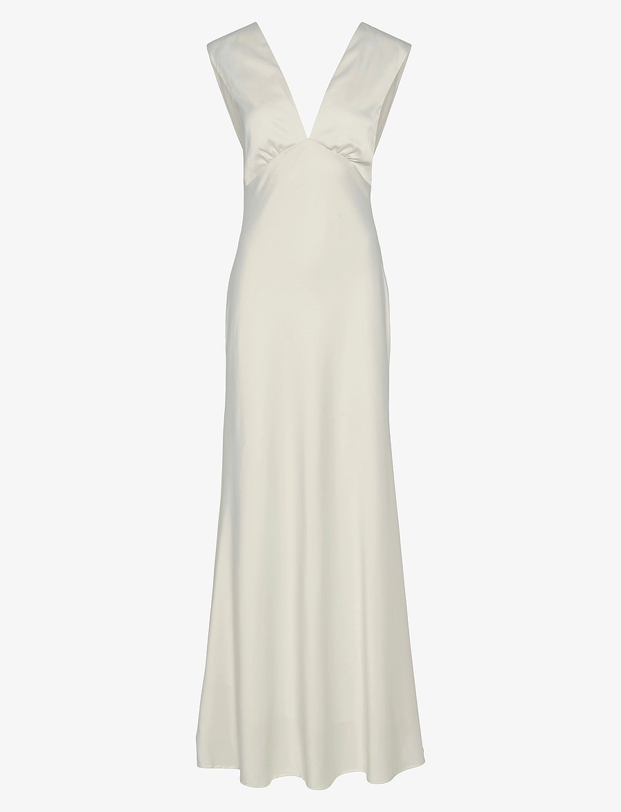 YAS - YASDOTTEA SS TRAIN DRESS S. - CELEB - wedding dresses - gardenia - 1