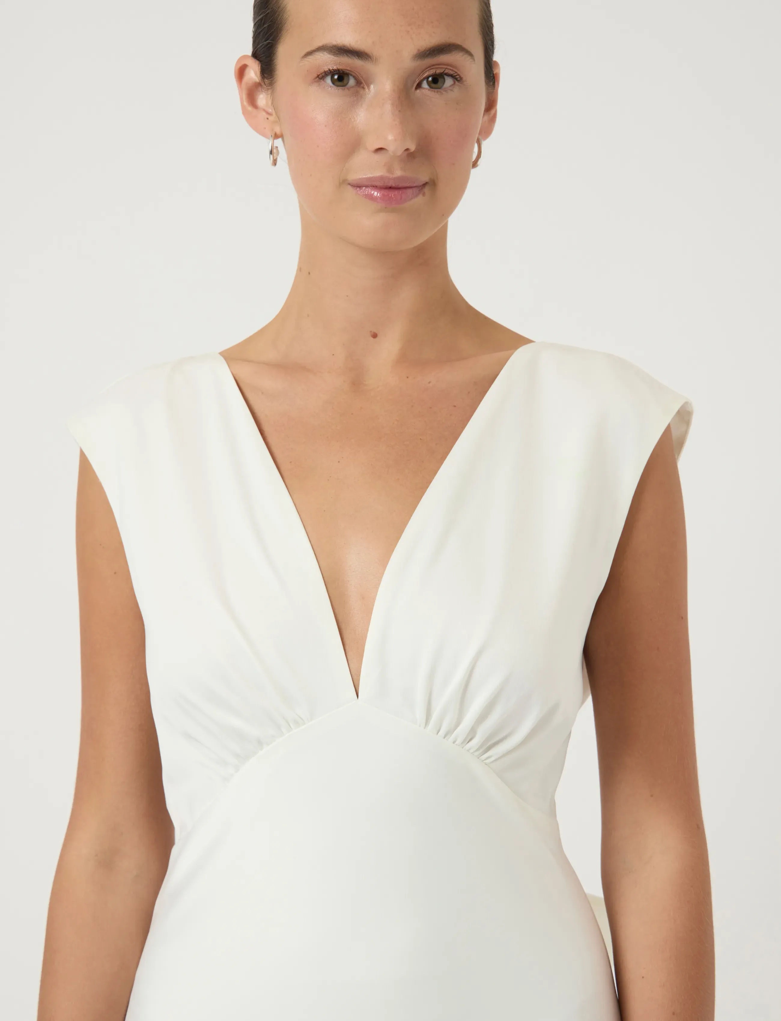 YAS - YASDOTTEA SS TRAIN DRESS S. - CELEB - wedding dresses - gardenia - 4