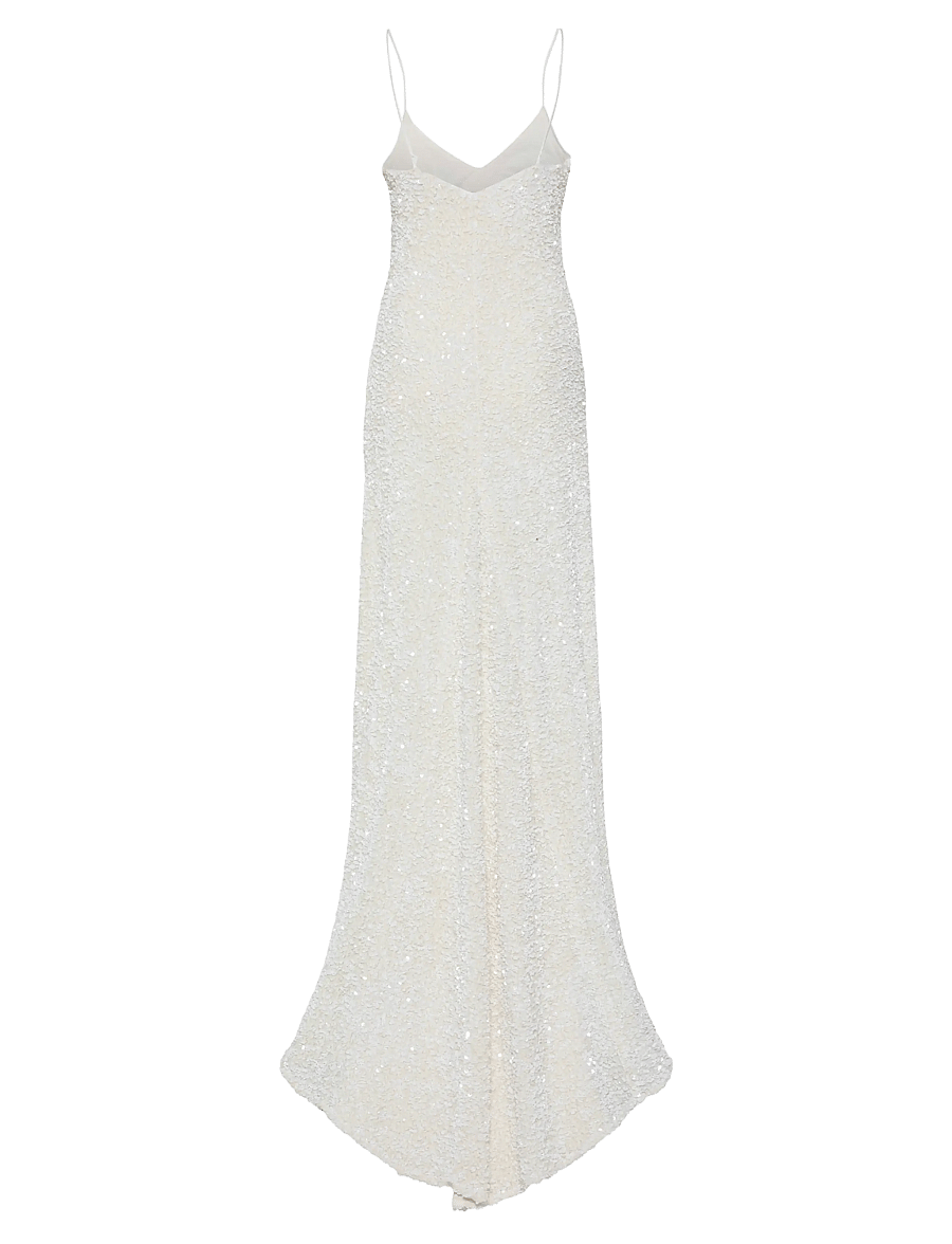YAS - YASMIRA STRAP TRAIN DRESS - CELEB - gardenia - 1