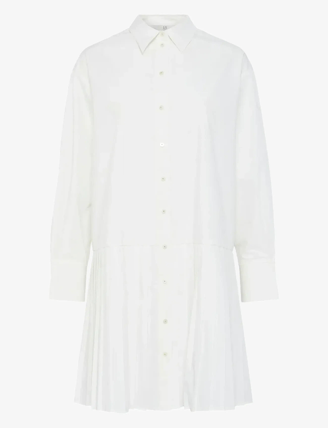 YAS - YASELLI LS SHIRT DRESS S. NOOS - konfirmationstøj - star white - 0