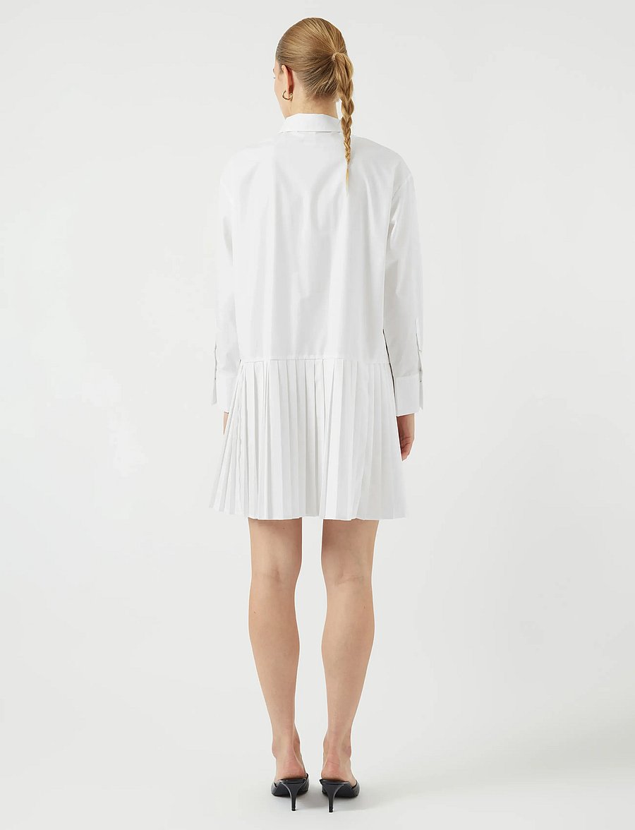 YAS - YASELLI LS SHIRT DRESS S. NOOS - konfirmation - star white - 3