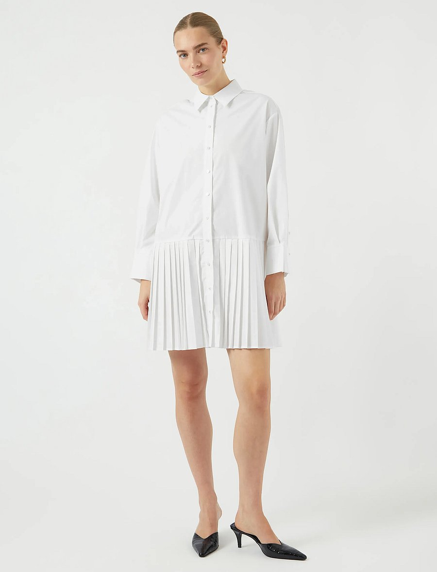 YAS - YASELLI LS SHIRT DRESS S. NOOS - konfirmation - star white - 4