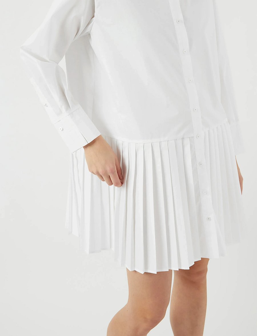 YAS - YASELLI LS SHIRT DRESS S. NOOS - konfirmation - star white - 5