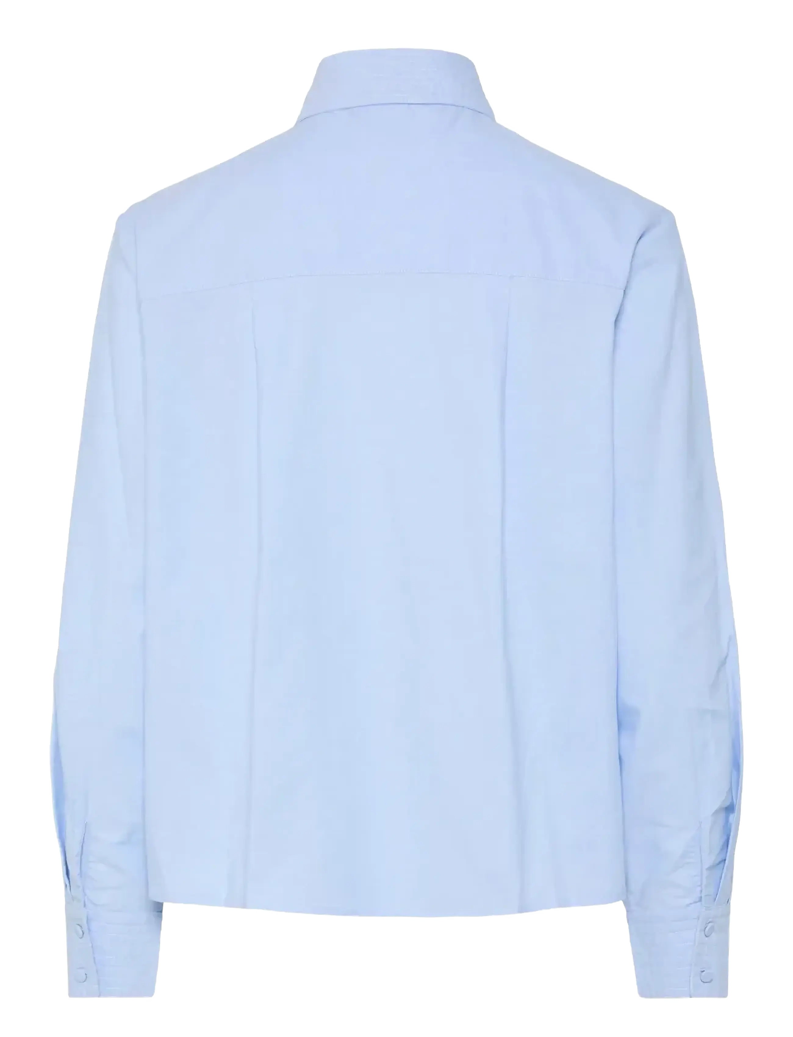 YAS - YASOXA LS TIE NECK SHIRT S. - langermede skjorter - clear sky - 2