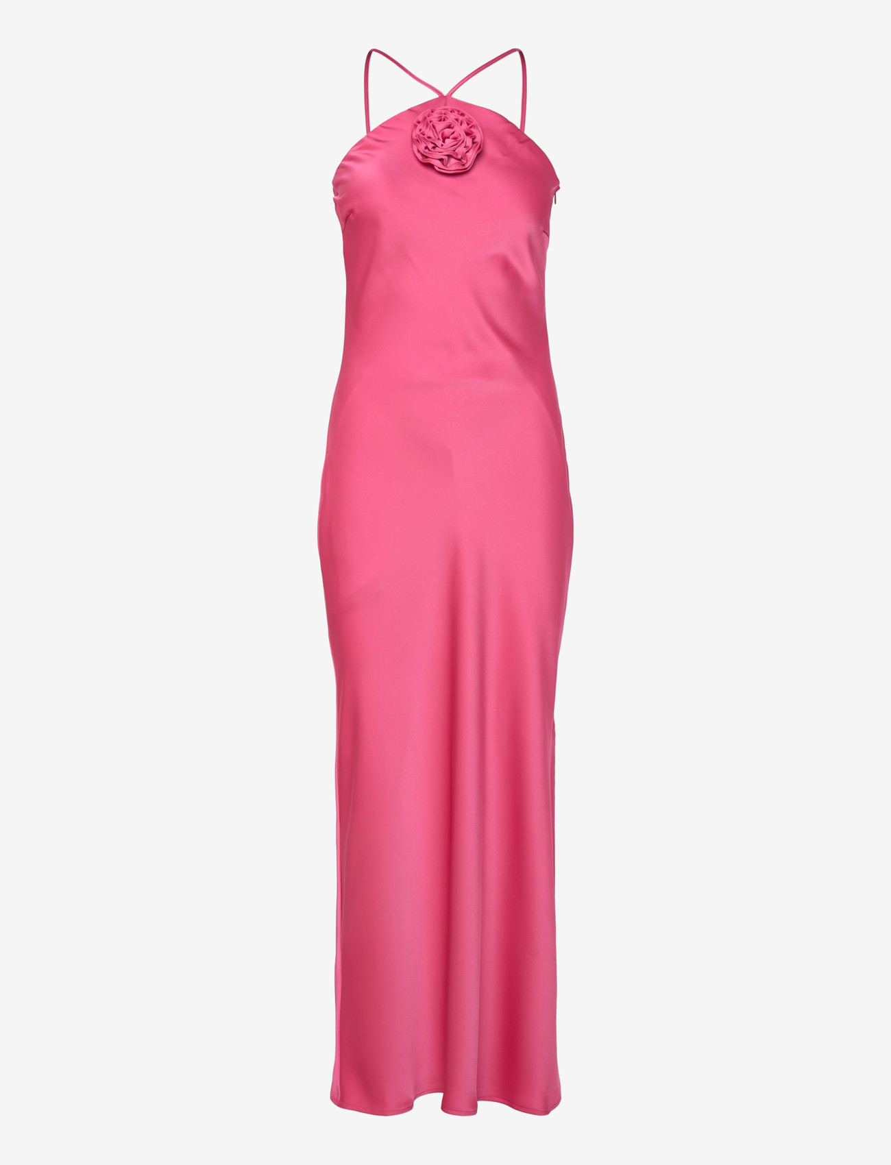 YAS - YASROSIVIA HALTERNECK LONG DRESS S. - BM - abendkleider - hot pink - 0