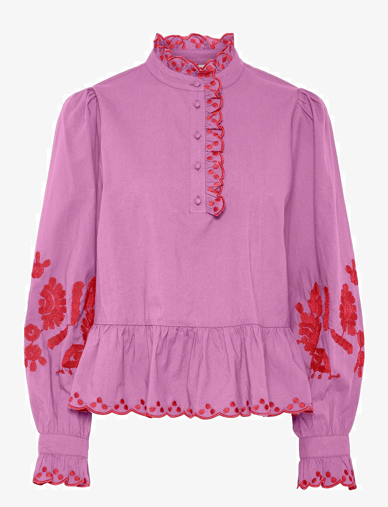 YAS - YASBRIMU LS TOP - langärmlige blusen - cyclamen - 0