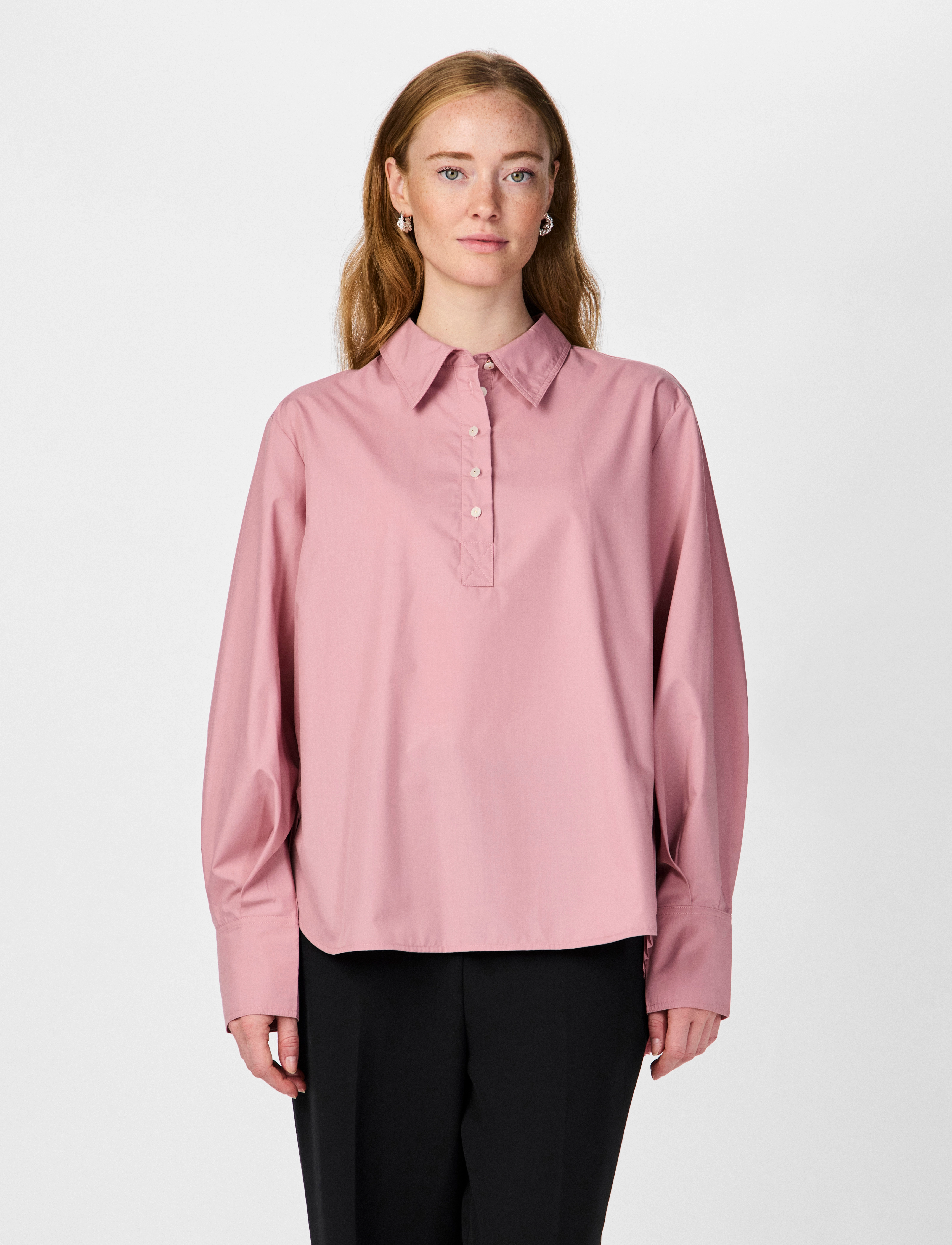 YAS YASMIROZA LS SHIRT S. - Hemden - LILAS / pink/rose