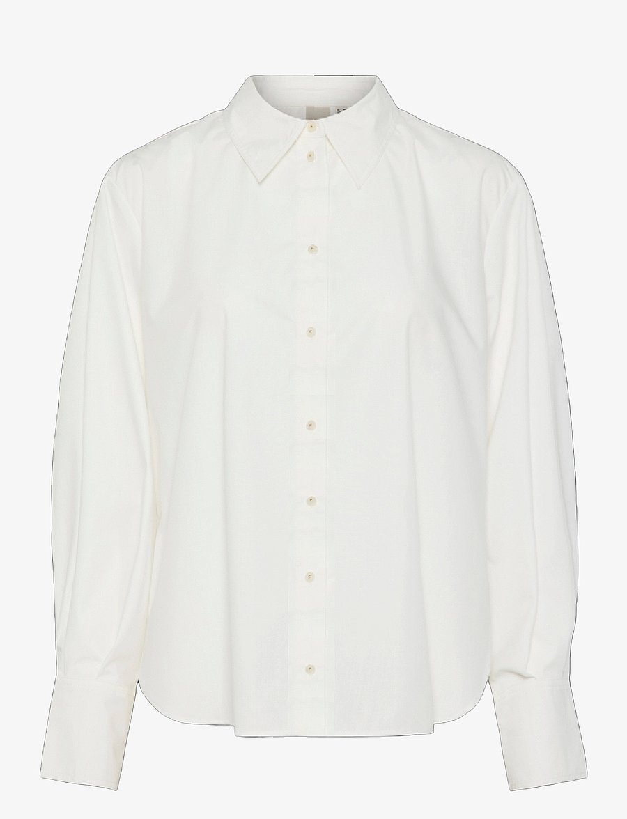 YAS - YASMIROZA LS SHIRT S. - langärmlige hemden - star white - 1
