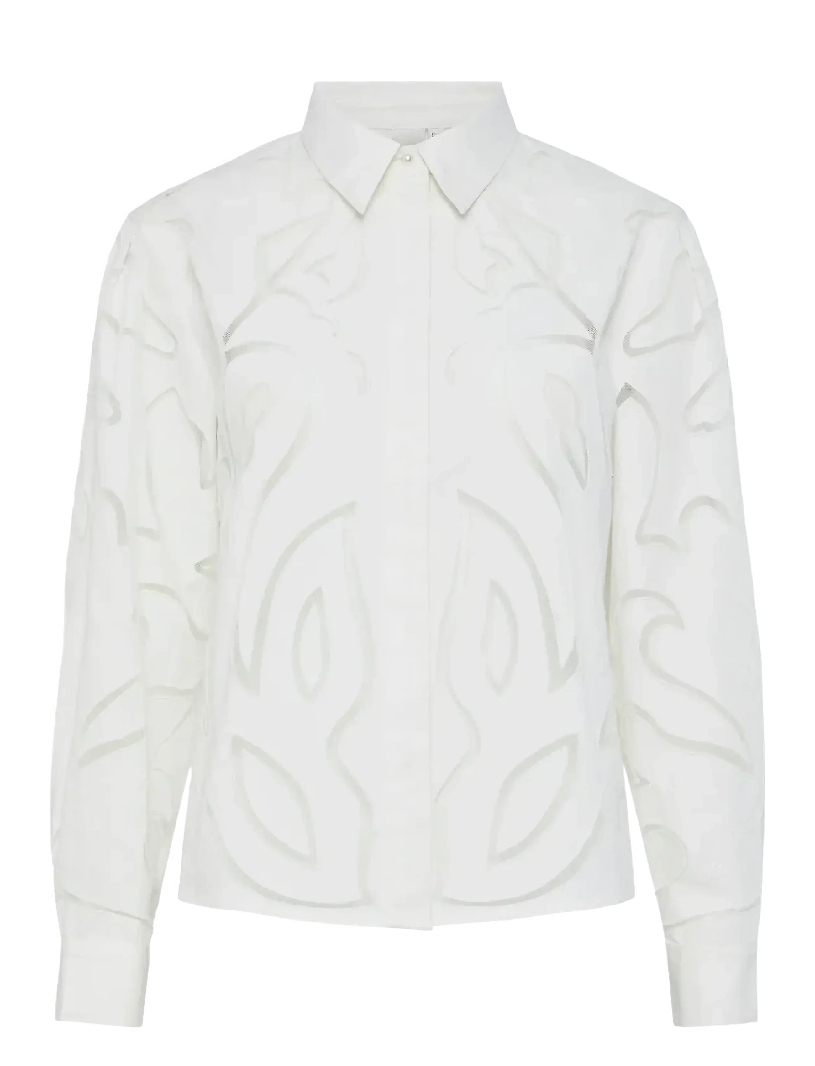 YAS Yasterena Ls Shirt S. Weiß - 40 - Damen