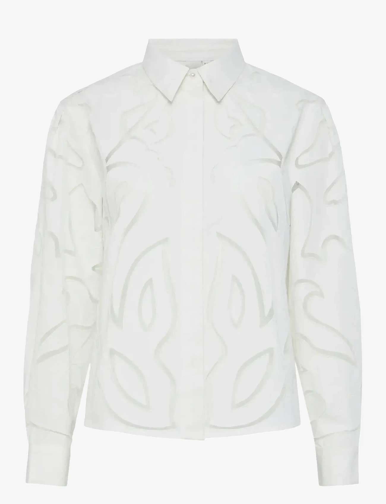 YAS - YASTERENA LS SHIRT S. - langärmlige hemden - star white - 1