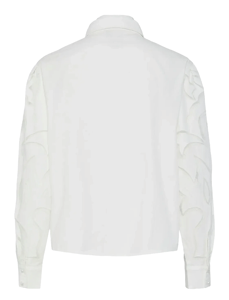 YAS - YASTERENA LS SHIRT S. - langärmlige hemden - star white - 2