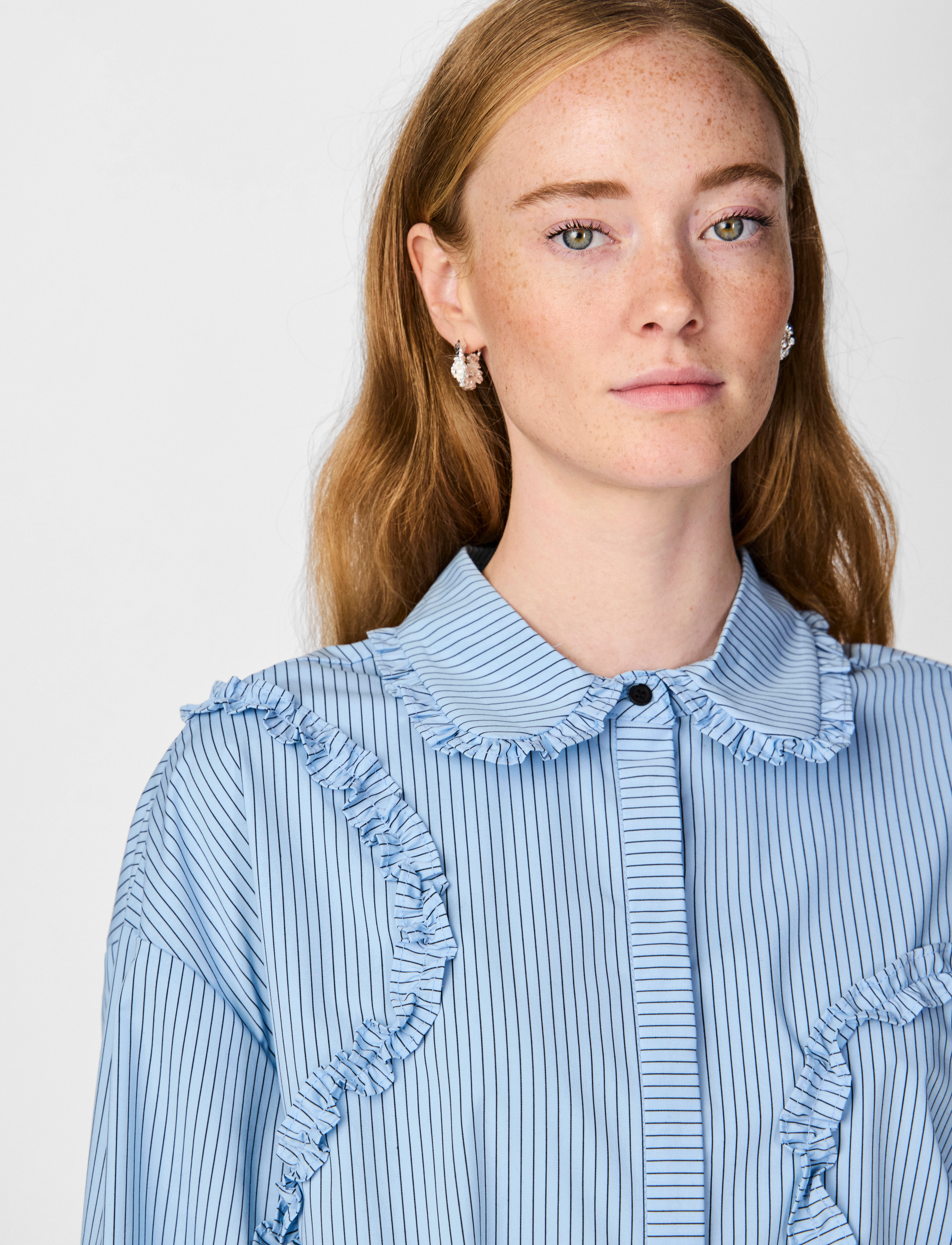 YAS - YASYERA LS SHIRT - overhemden met lange mouwen - clear sky - 4
