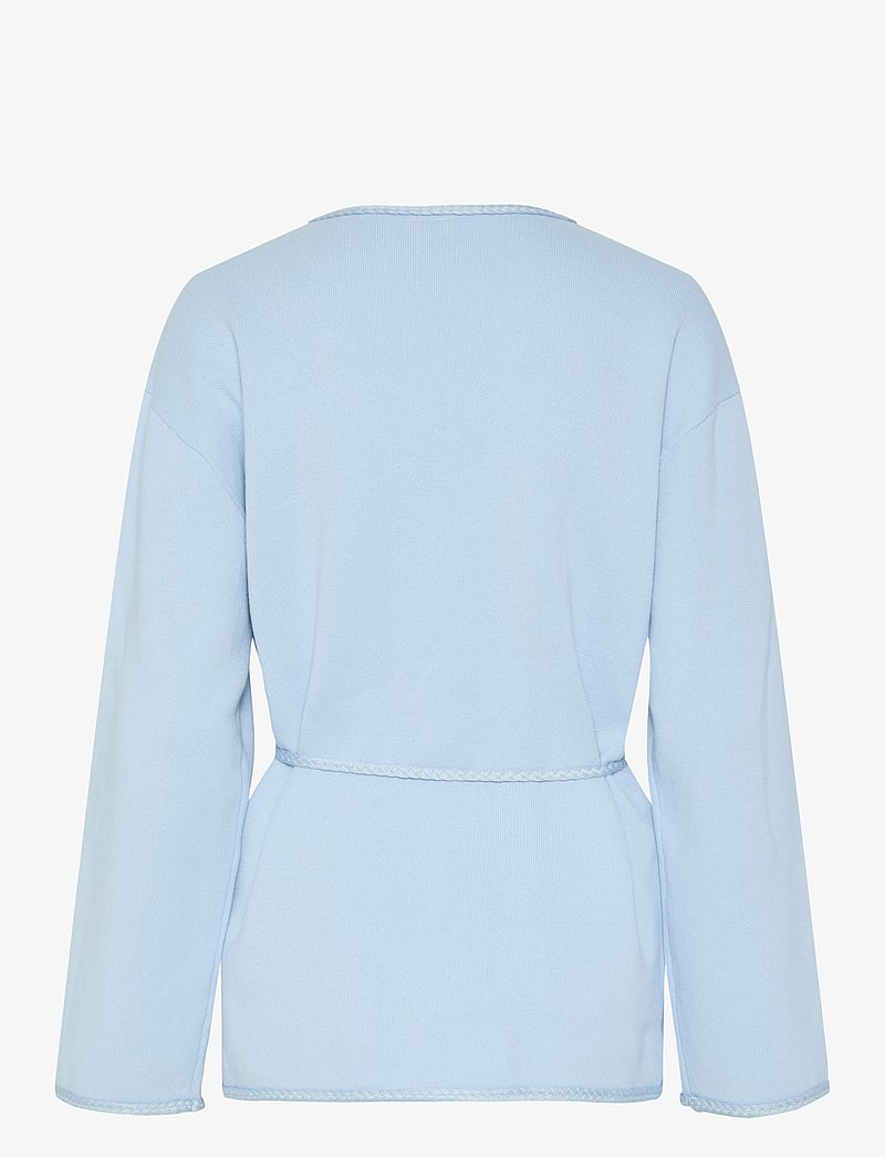 YAS - YASBREMA LS KNIT CARDIGAN - cardigans - clear sky - 2