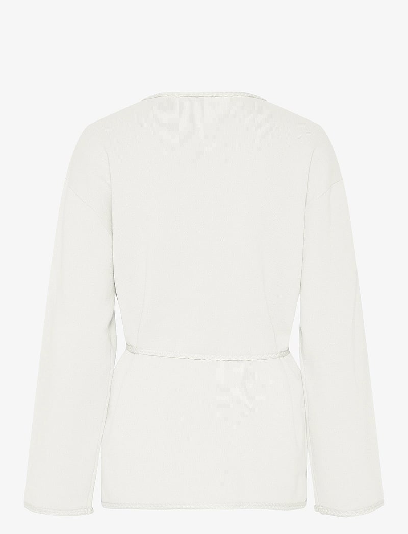YAS - YASBREMA LS KNIT CARDIGAN - cardigans - star white - 1