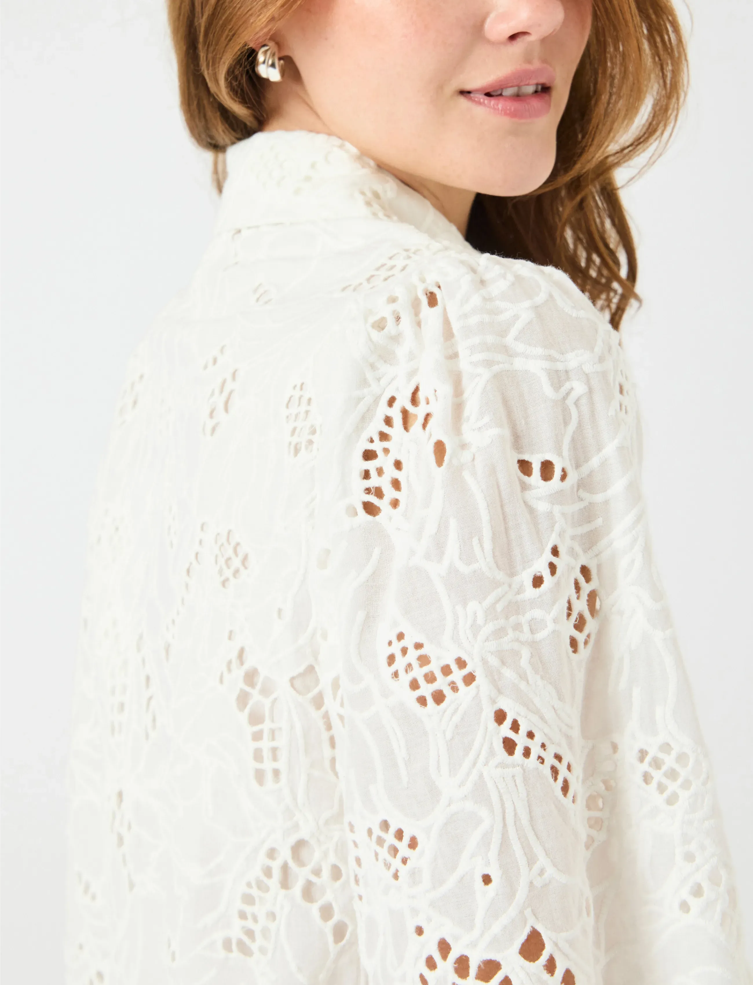 YAS - YASSAGGA 2/4 SHIRT - star white - 5