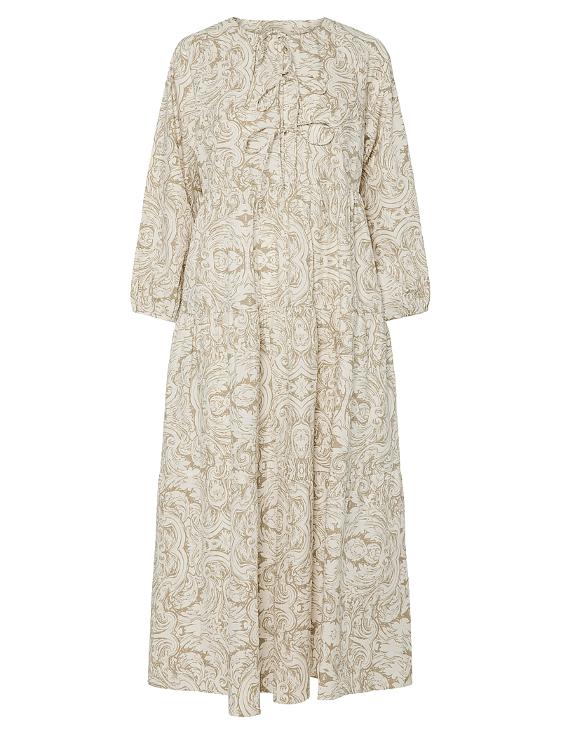 YAS - YASARA 3/4 LONG DRESS S. - sommerkleider - silver sage - 0