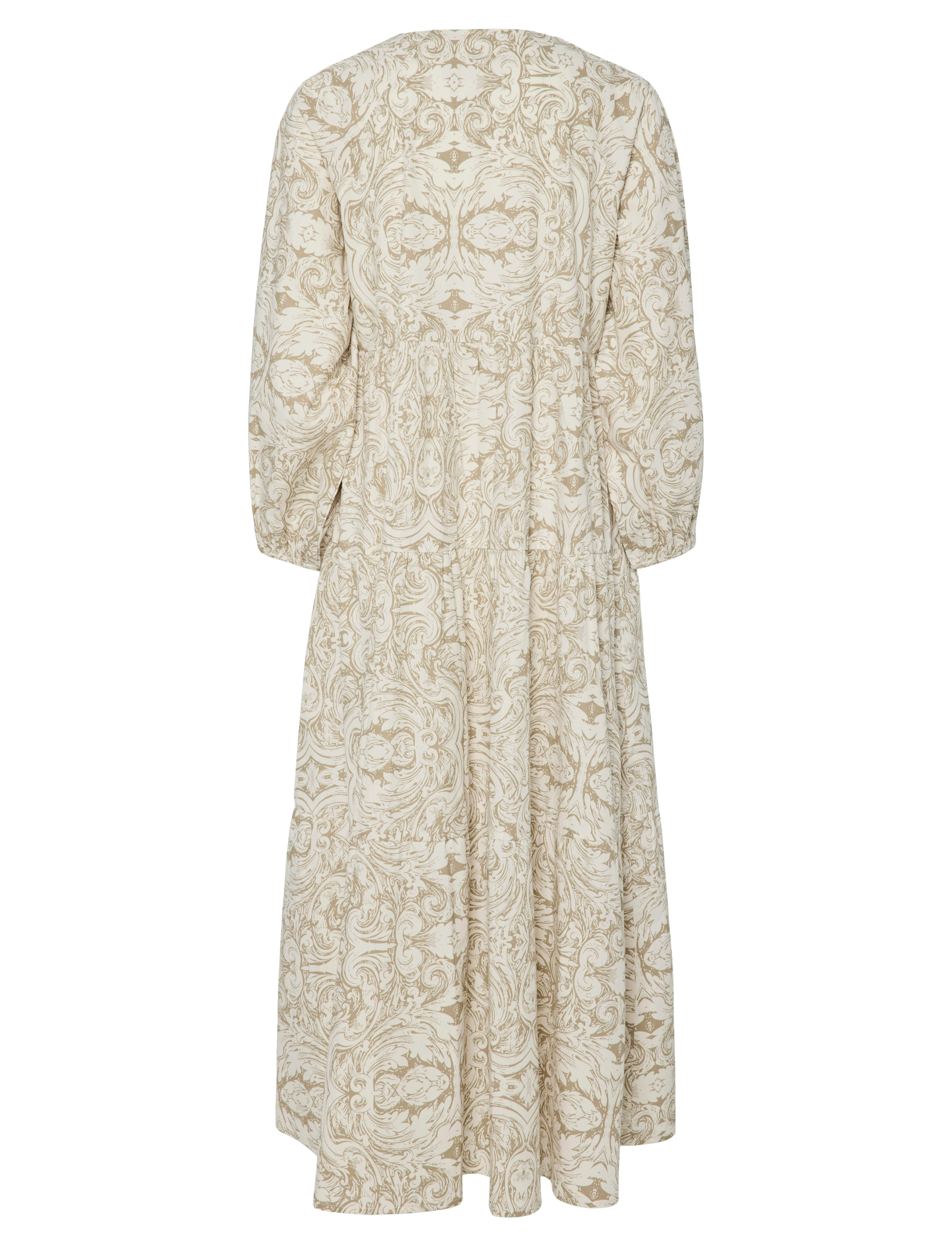 YAS - YASARA 3/4 LONG DRESS S. - sommerkjoler - silver sage - 2