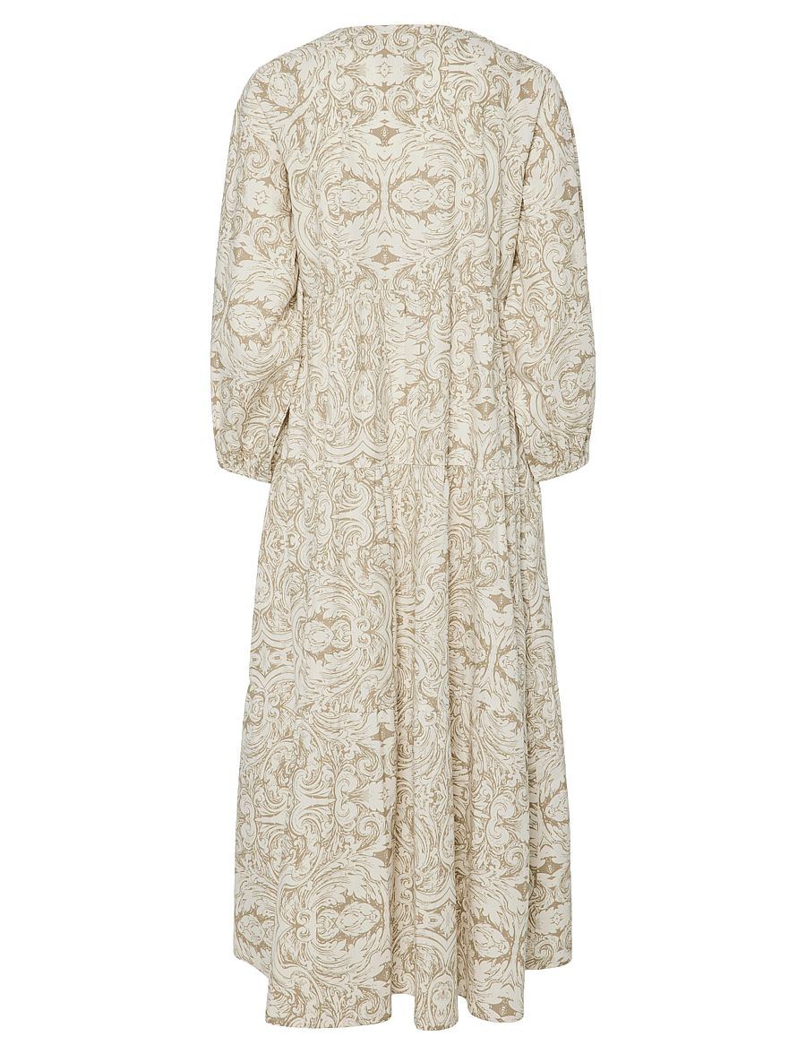 YAS - YASARA 3/4 LONG DRESS S. - sommerkjoler - silver sage - 2