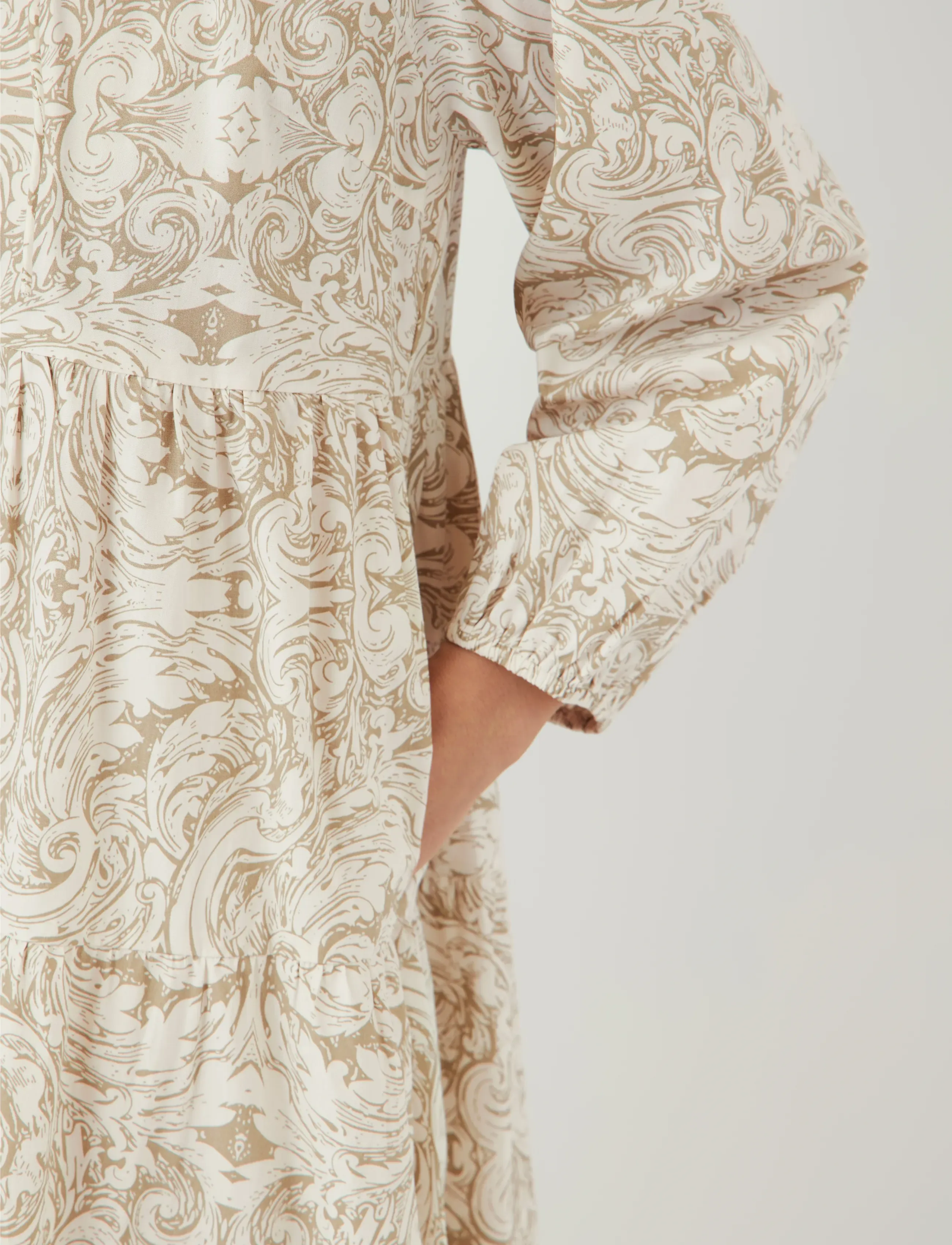 YAS Yasara 3/4 Long Dress S. midiklänningar dam – bild 6