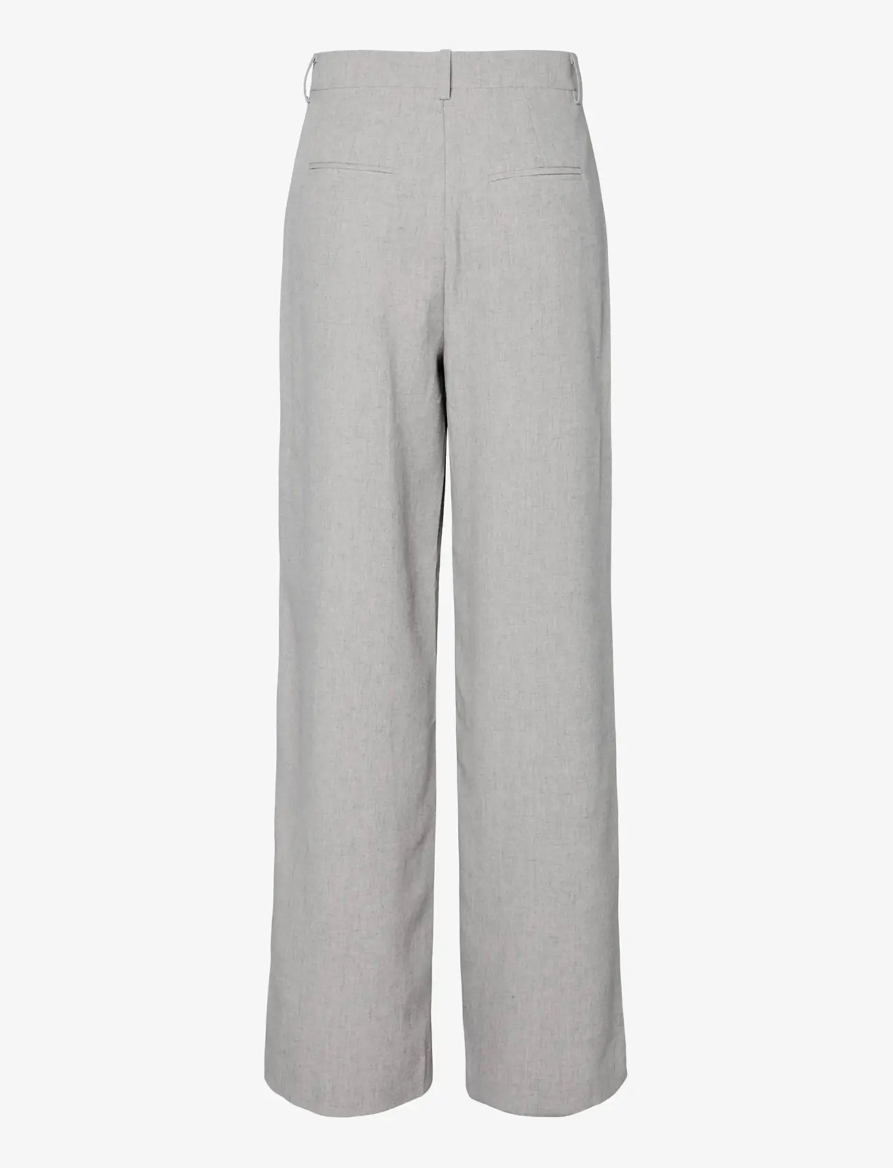 YAS - YASRIU HMW PANT S. NOOS - kostymbyxor - light grey melange - 2