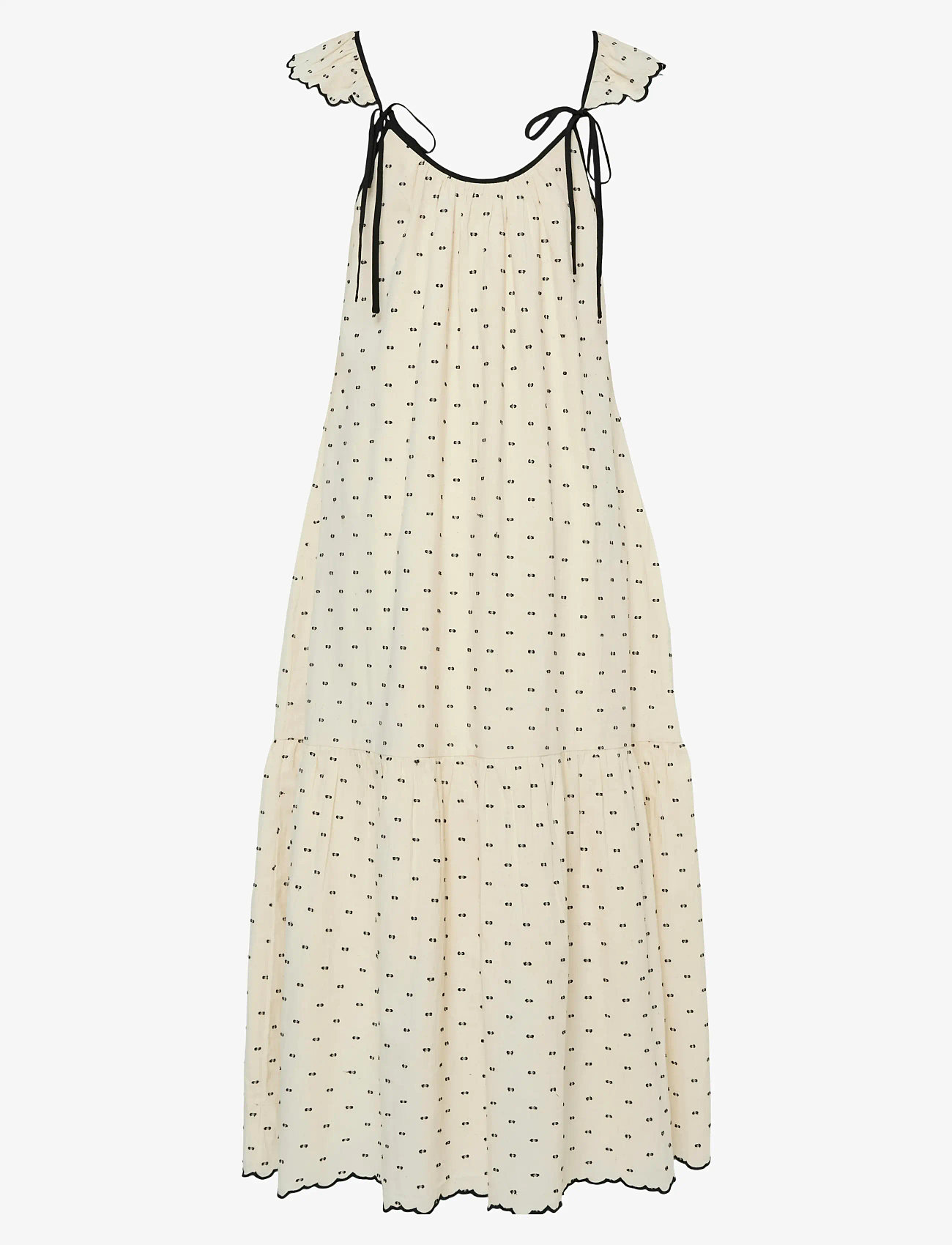 YAS - YASDOBBY SL ANKLE DRESS - sommerkleider - gardenia - 1