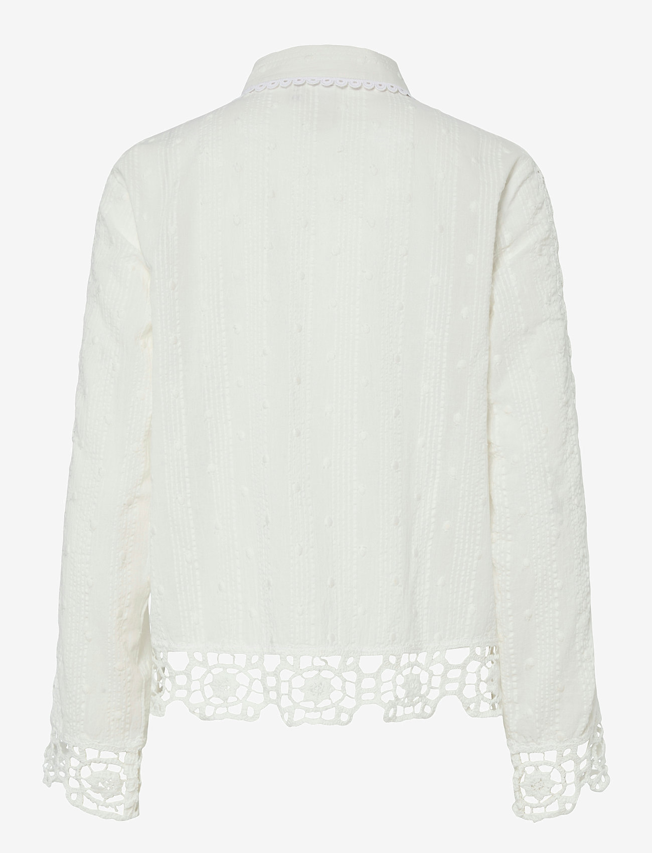 YAS - YASTHIA LS SHIRT S. - långärmade skjortor - star white - 1