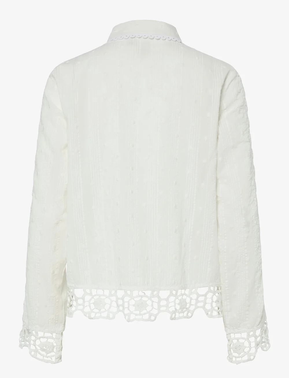 YAS - YASTHIA LS SHIRT S. - langærmede skjorter - star white - 1