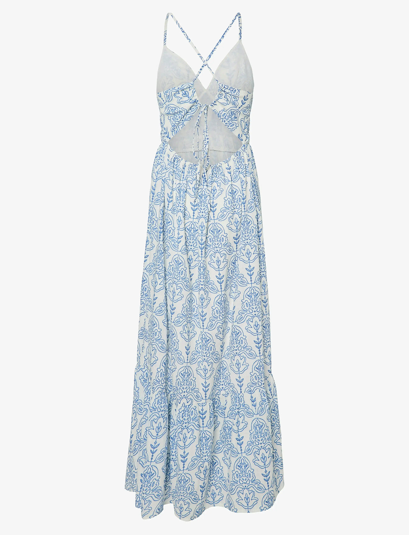 YAS - YASCINNI SL ANKLE DRESS S. - sommerkjoler - star white - 1