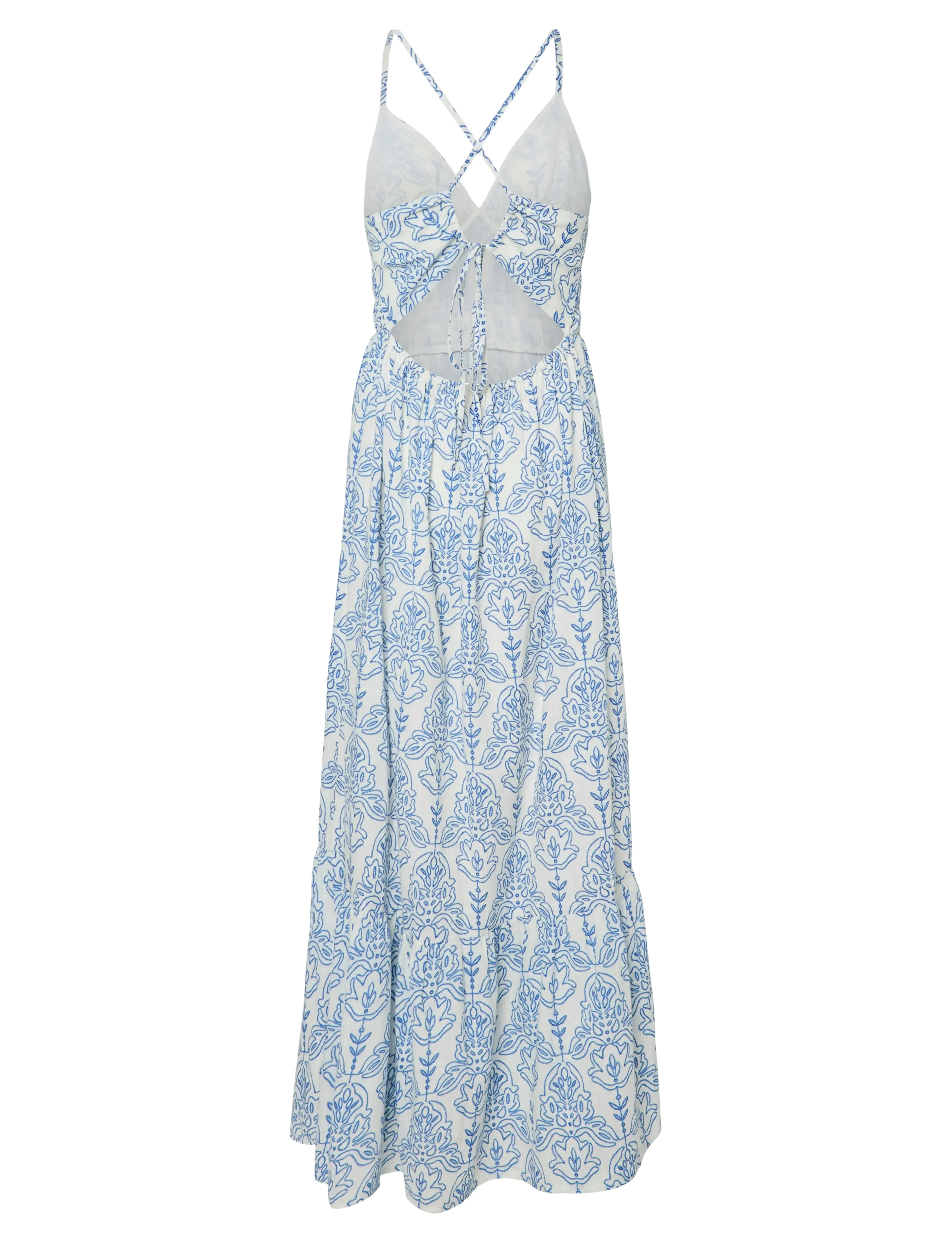 YAS - YASCINNI SL ANKLE DRESS S. - star white - 1