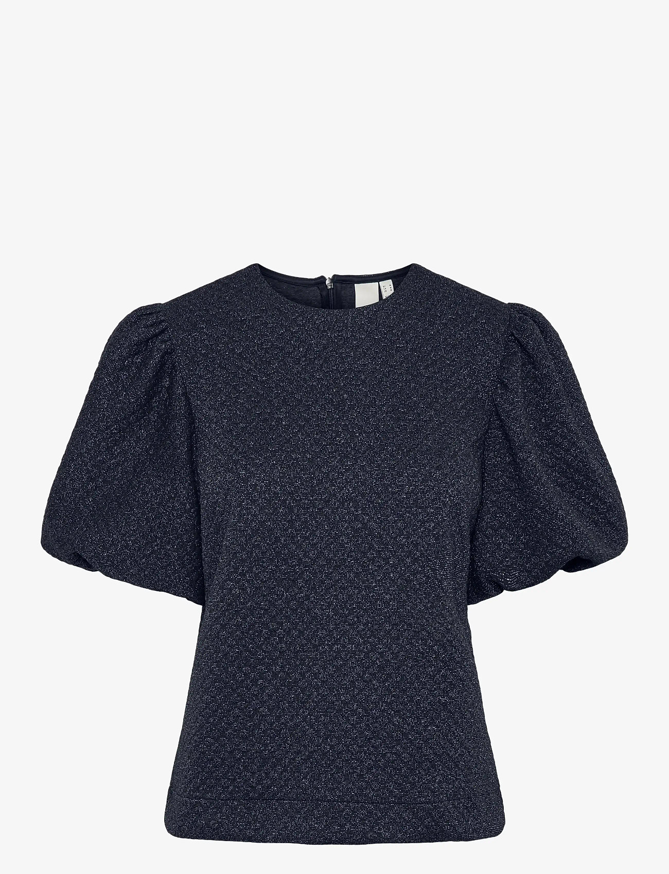 YAS - YASCASA 2/4 GLITTER TOP - EX - t-särgid - navy blazer - 1