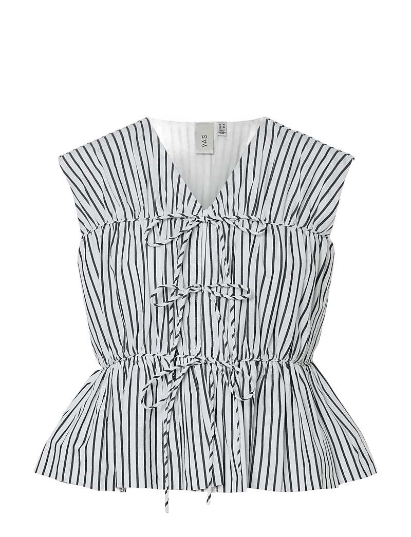 YAS - YASEBBA SL TOP S. - linnen - black - 0