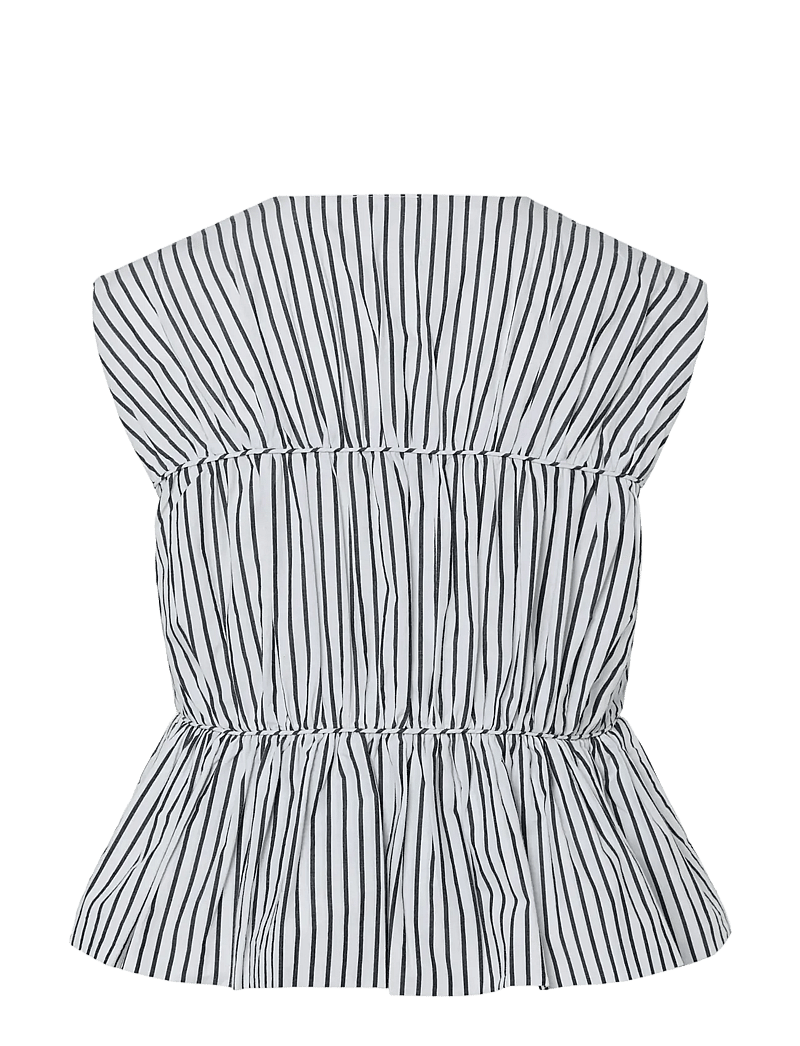 YAS - YASEBBA SL TOP S. - linnen - black - 1