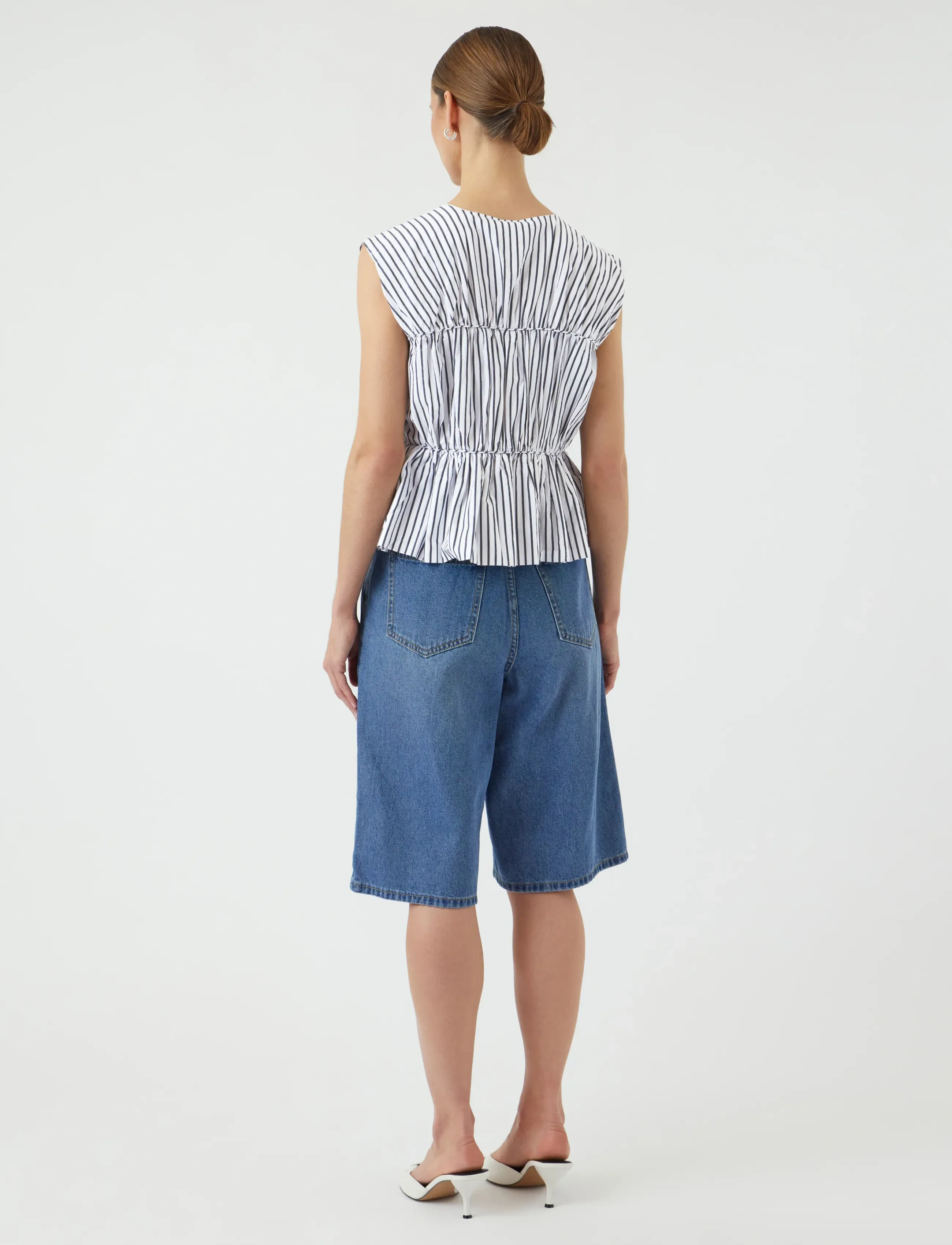 YAS - YASEBBA SL TOP S. - Ärmellose tops - black - 3