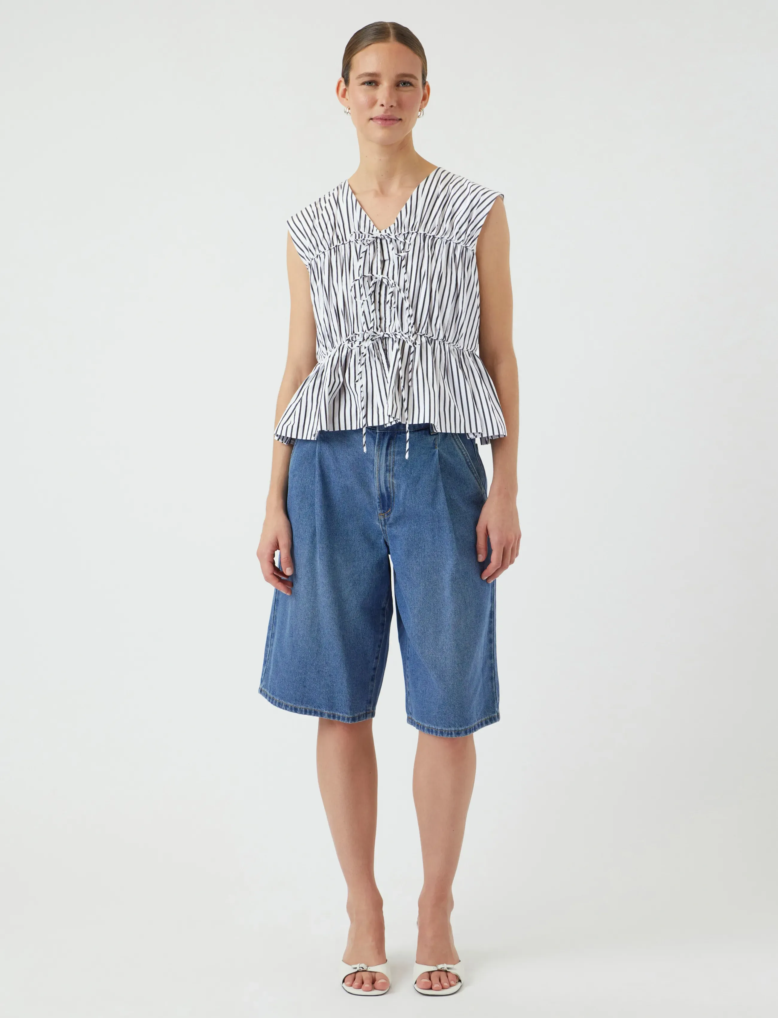 YAS - YASEBBA SL TOP S. - Ärmellose tops - black - 4