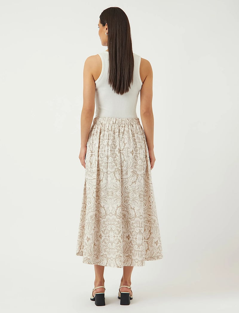 YAS - YASARA HW LONG SKIRT S. - midi-röcke - silver sage - 3