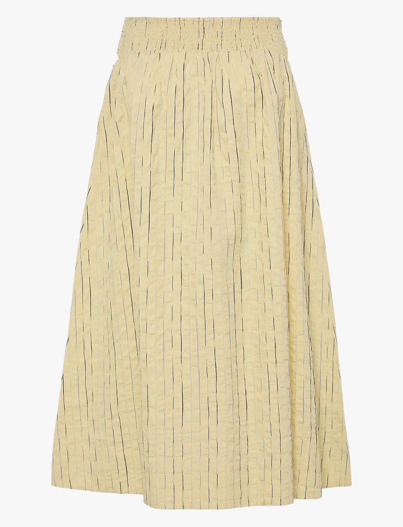 YAS - YASMELLOW HW LONG SKIRT S. - midi nederdele - french vanilla - 1